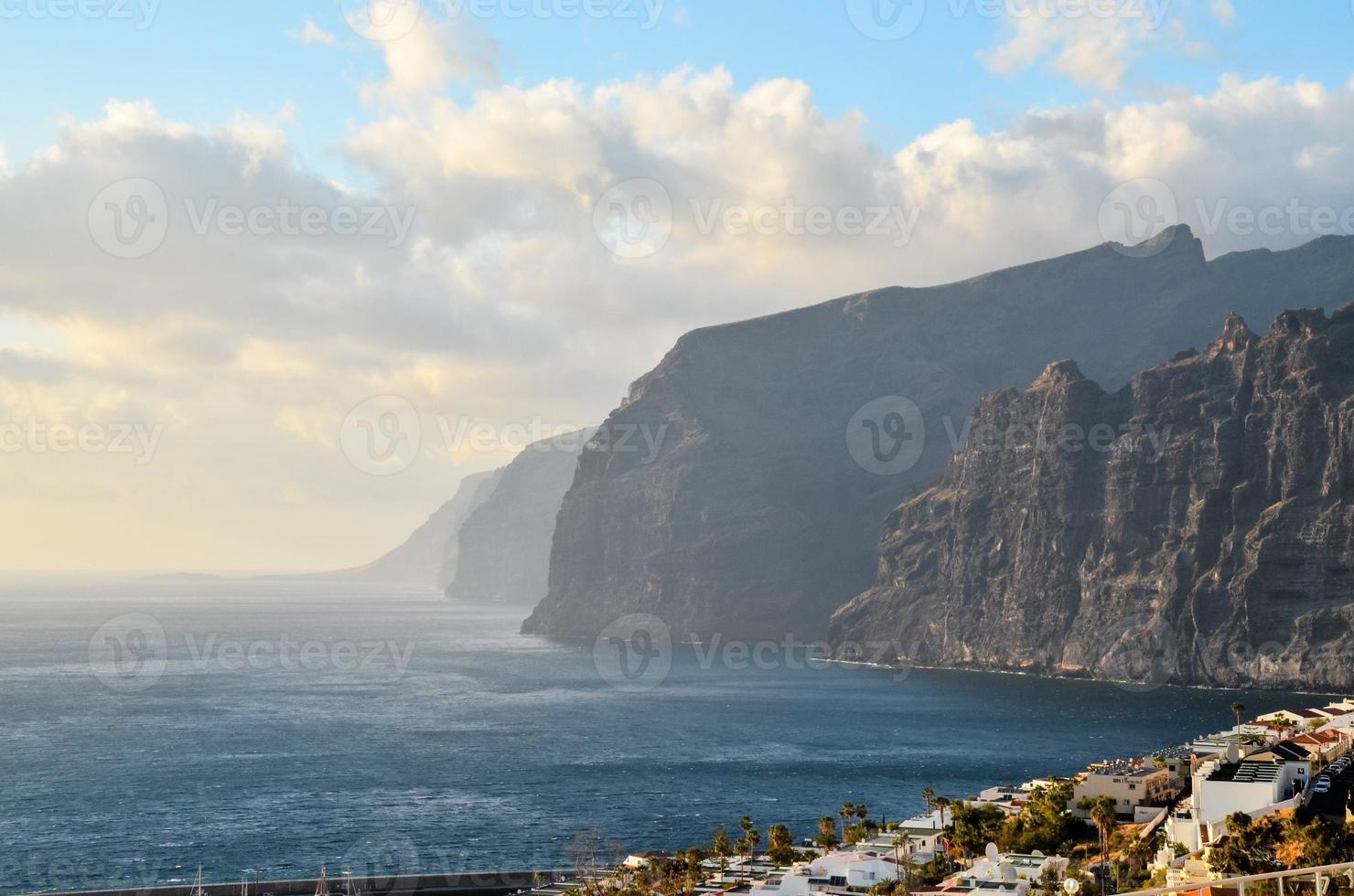 Scenic coastal view photo