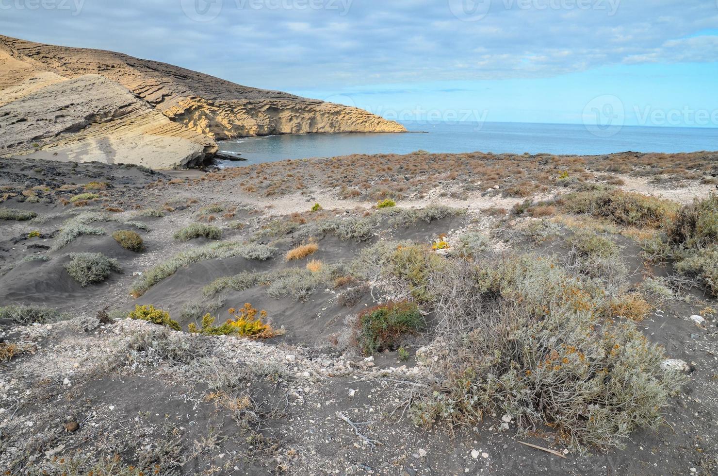Scenic coastal view photo