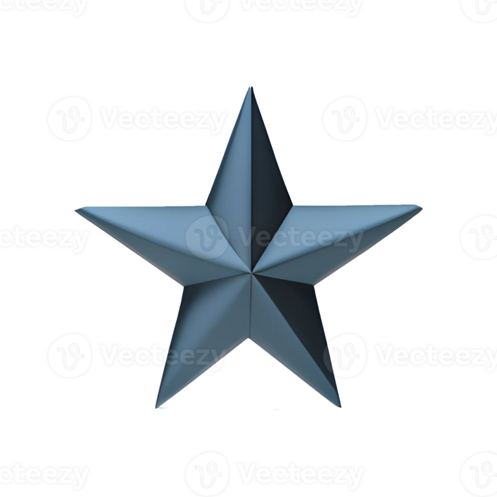 star 3d render png