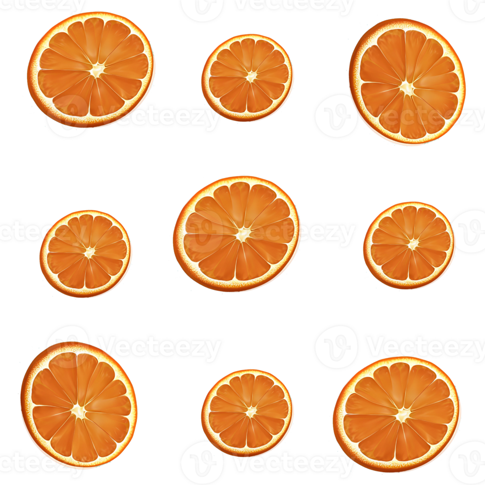 orange slice pattern png