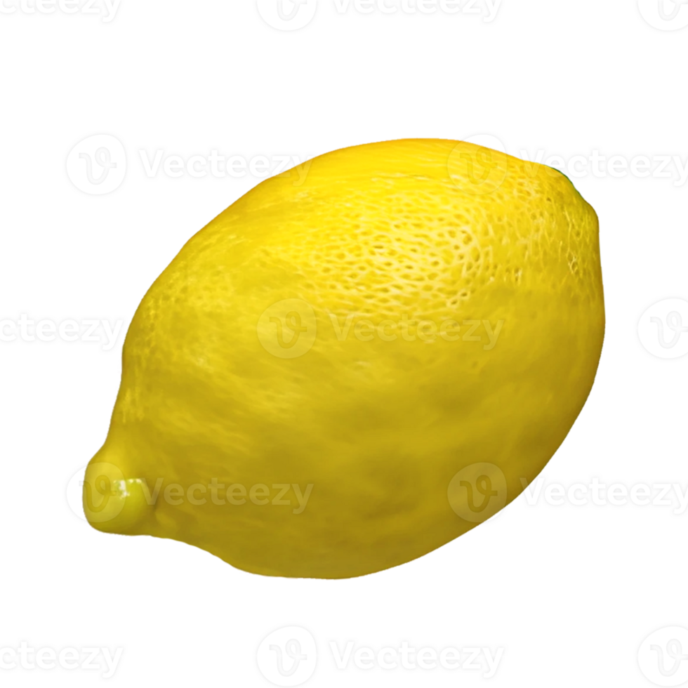 3d giallo Limone png