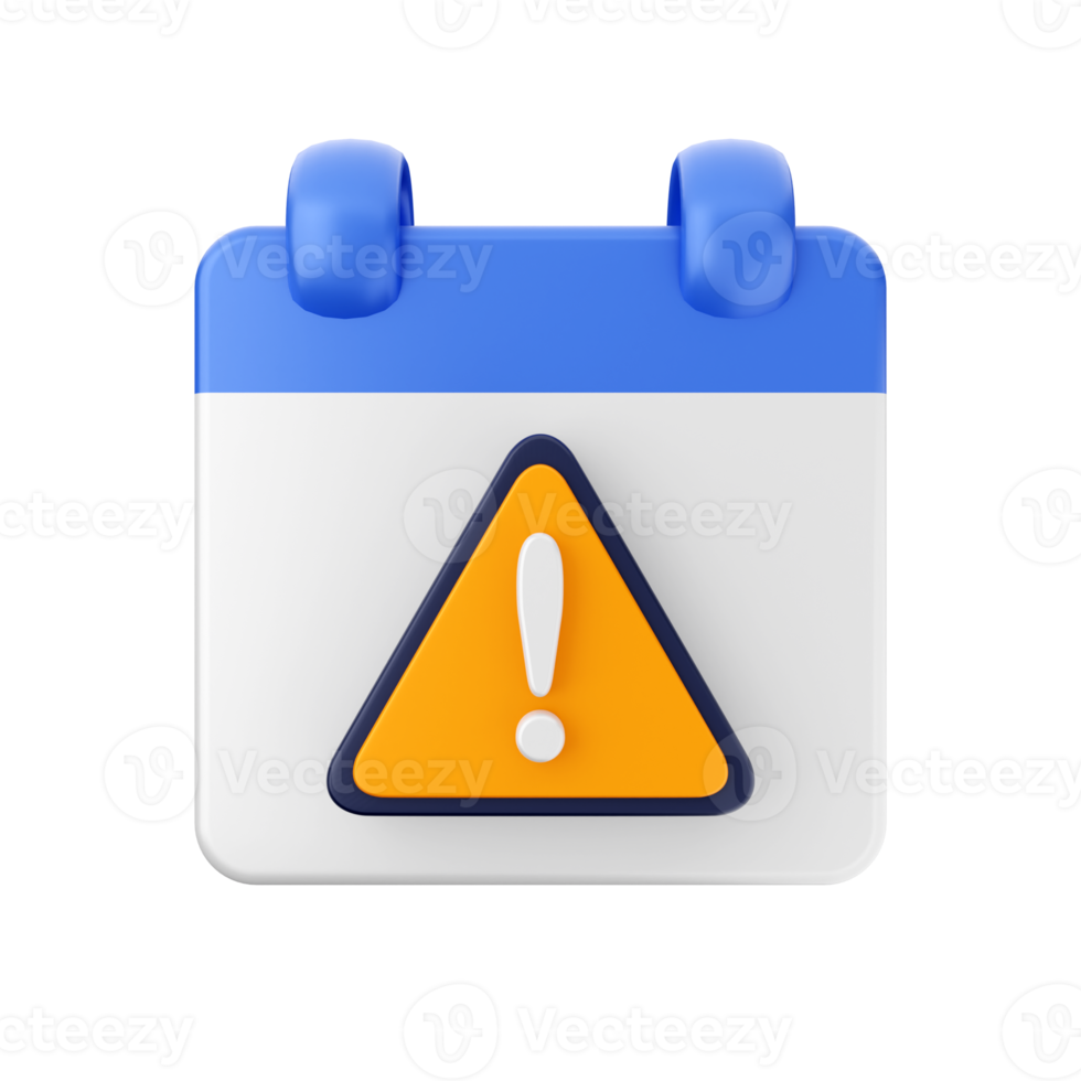 3d calendar date day schedule event icon illustration png