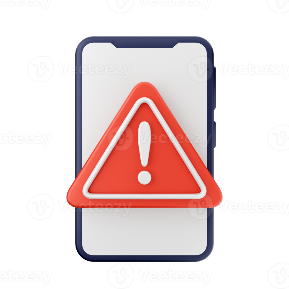 3d notification icon illustration png