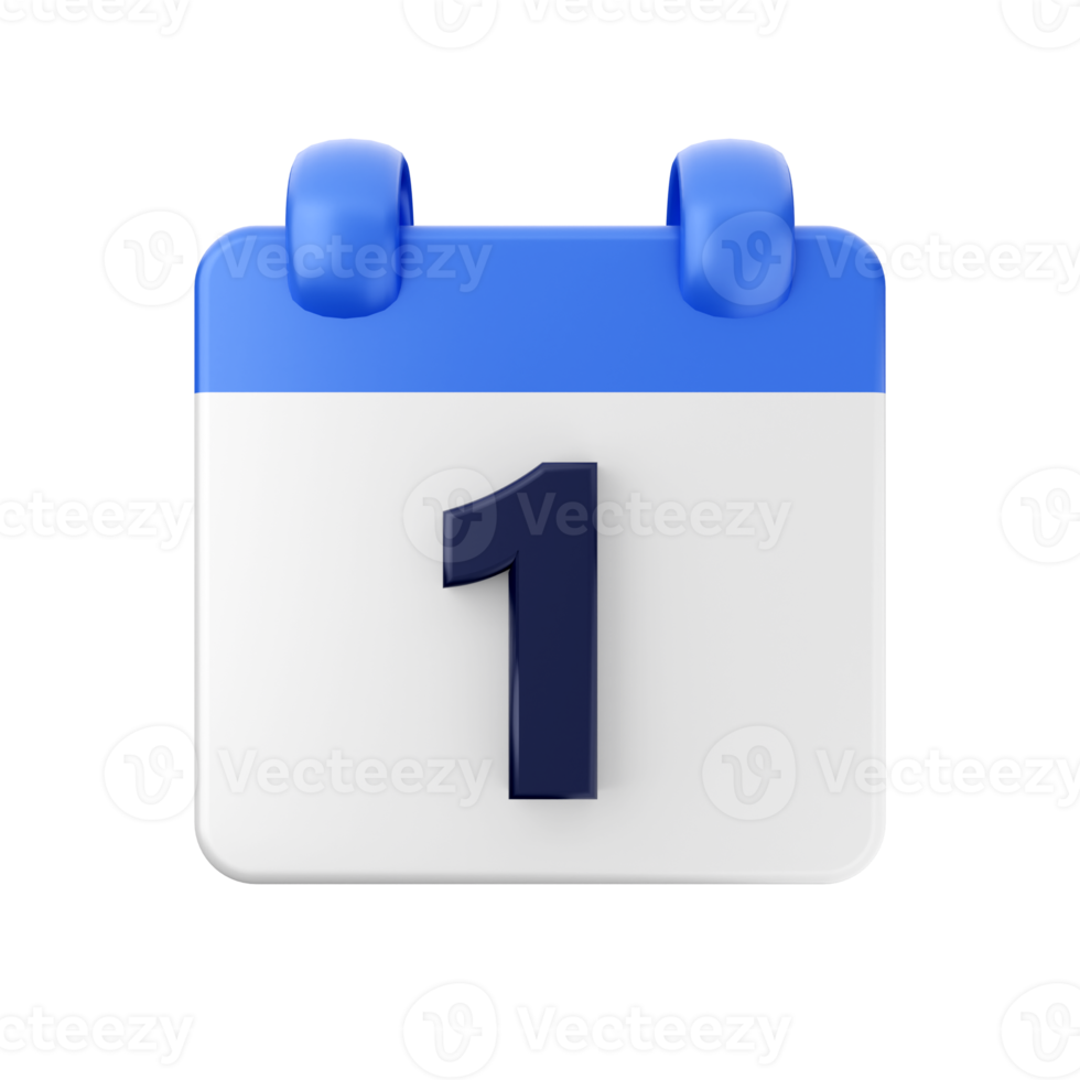3d calendar date day schedule event icon illustration png