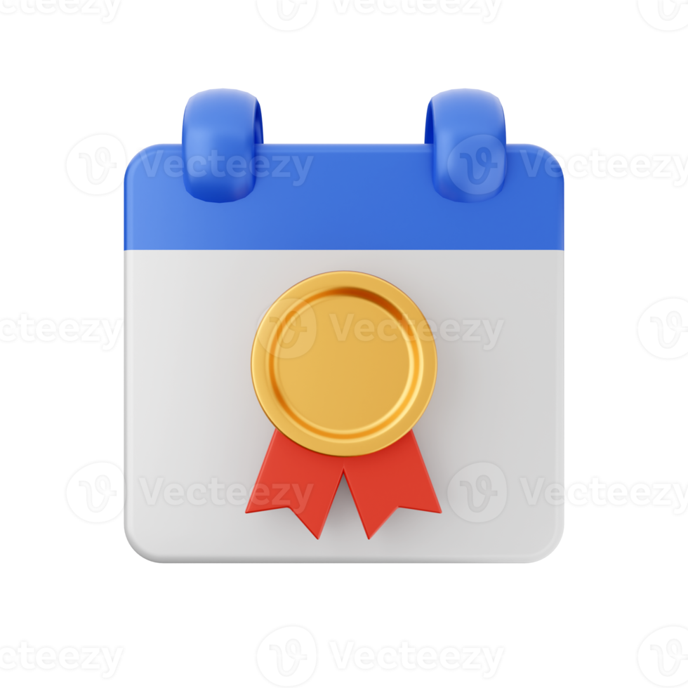 3d calendar date day schedule event icon illustration png
