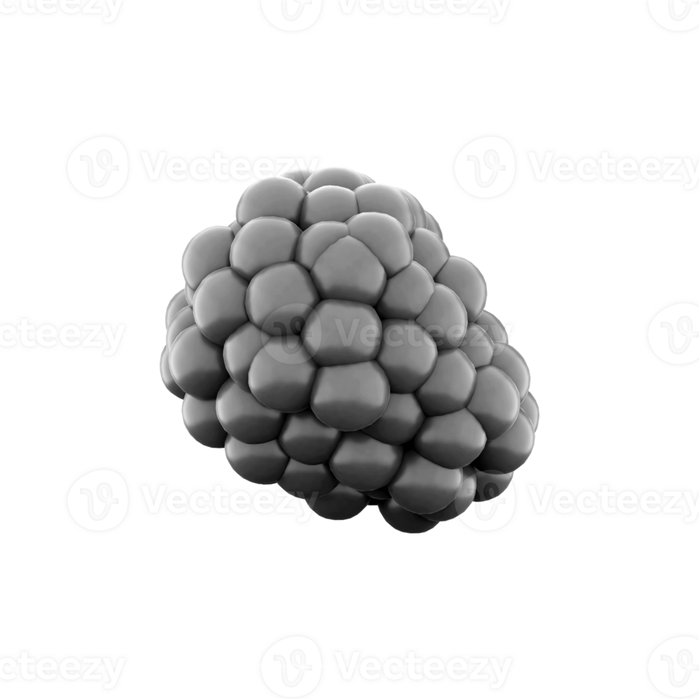 3d renderen zoet en verzuren braam icoon. 3d geven BES icoon. braambes. png