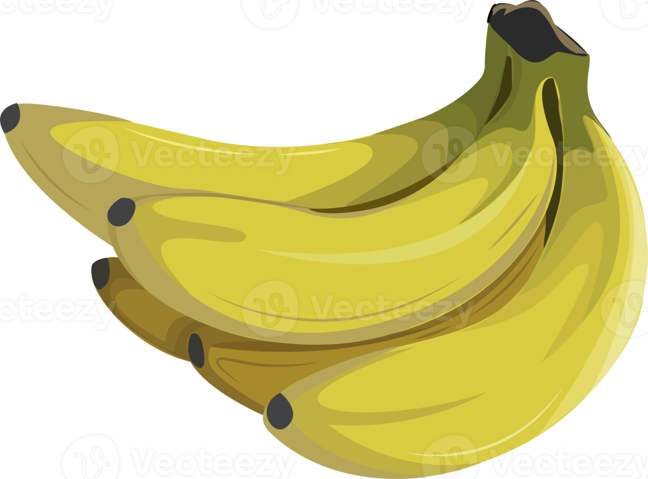 tropicale dolce Banana illustrazione png