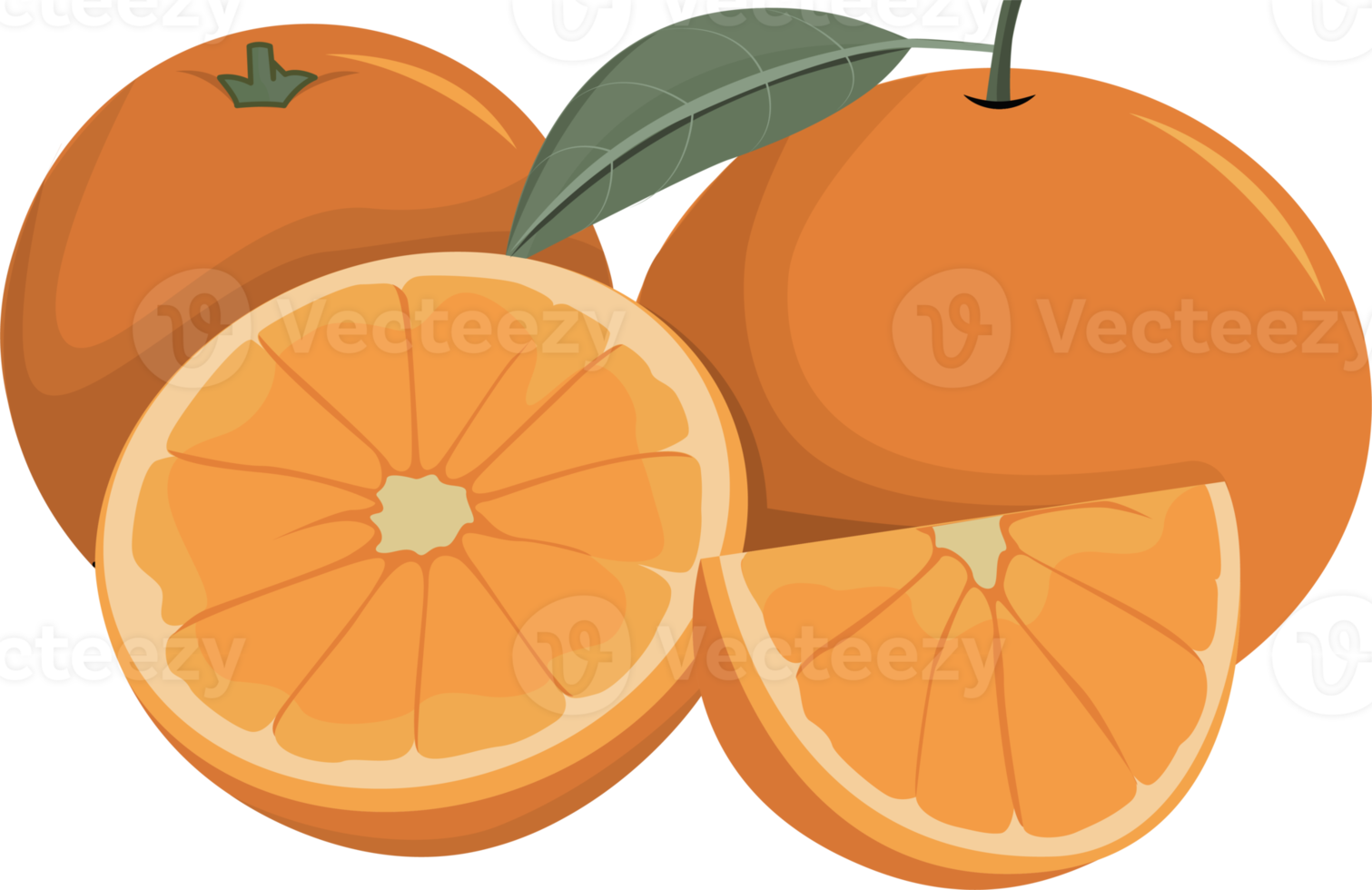 Sweet Chinese Orange Illustration png