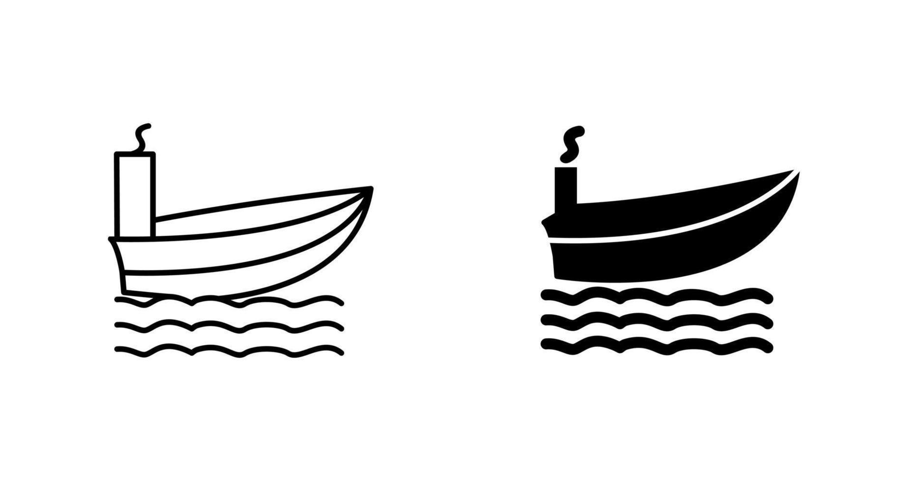 Steamship Vector Icon