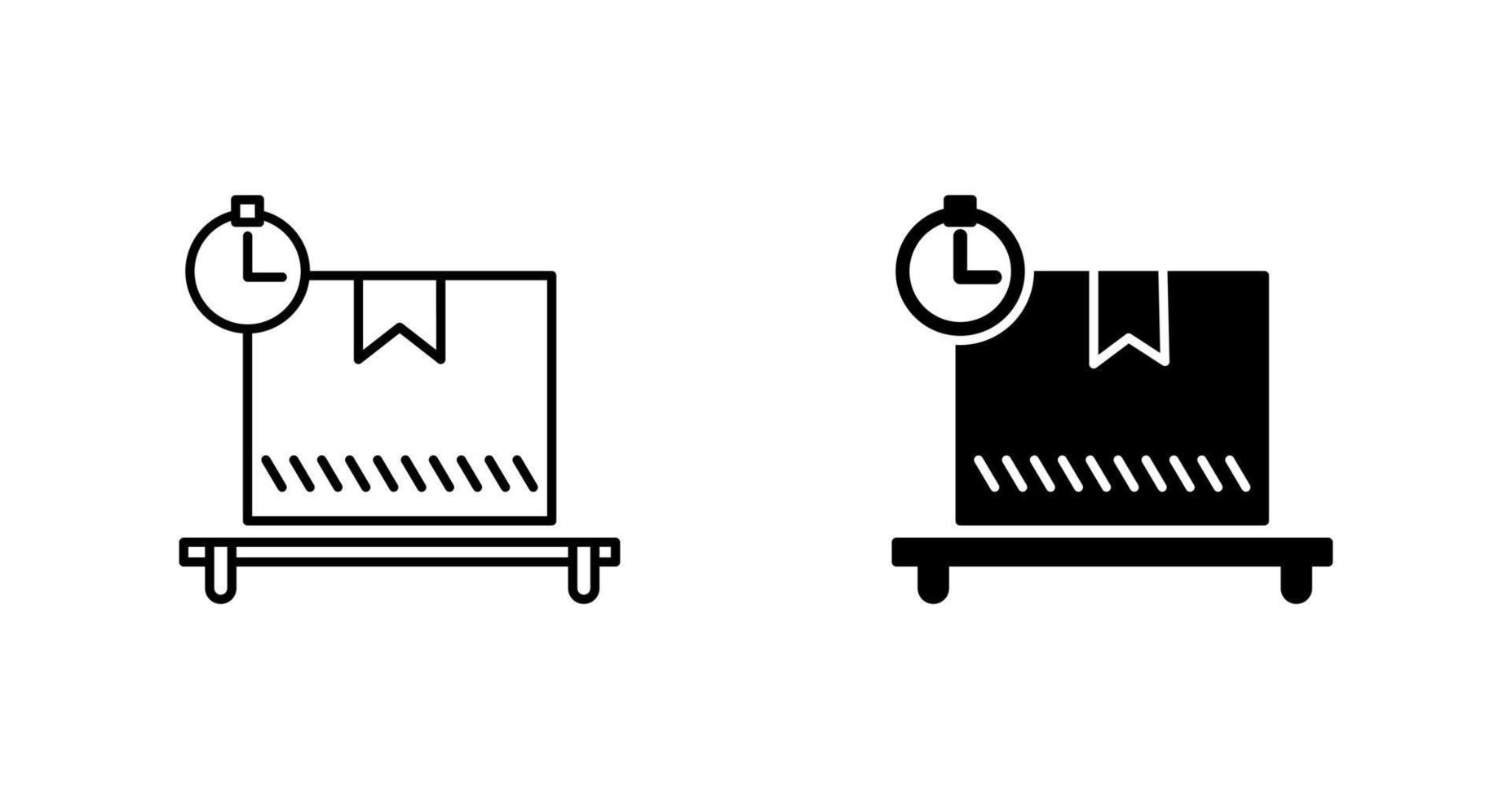 Package Pending Vector Icon