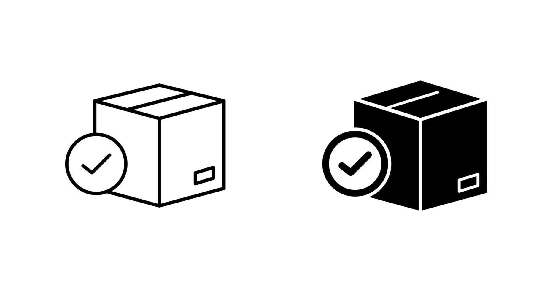 Package Delivered Vector Icon