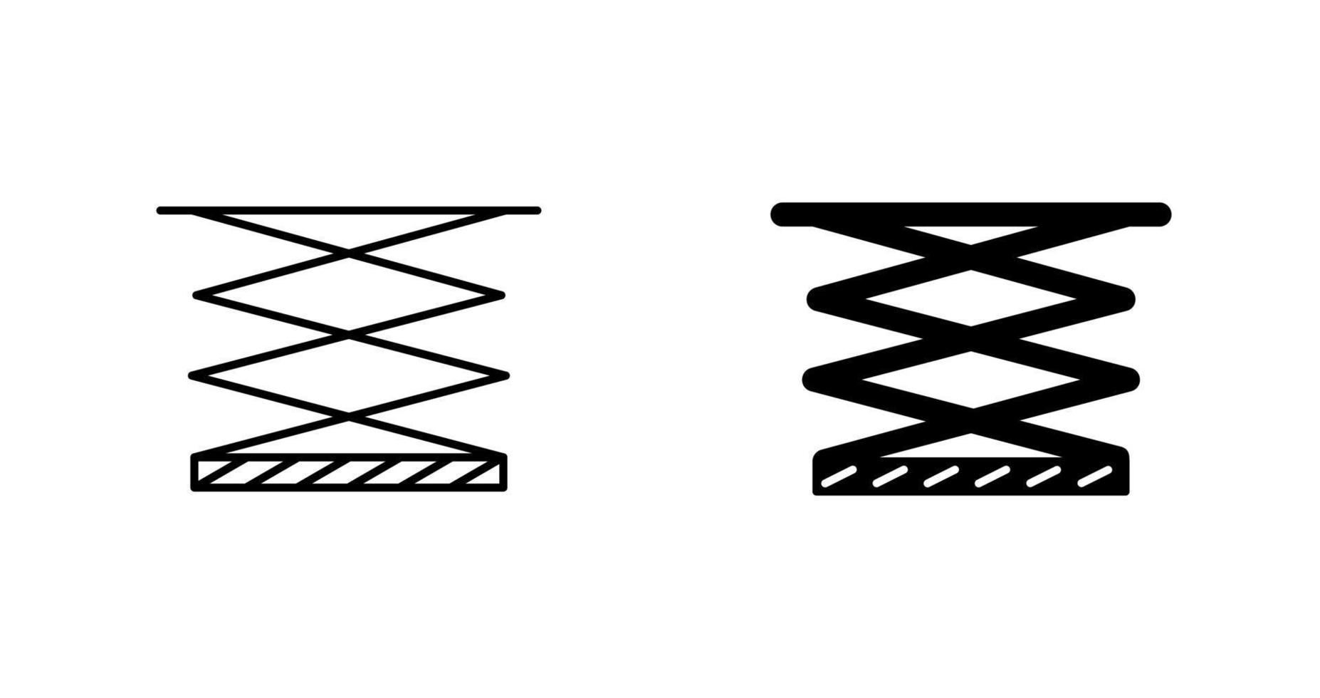 icono de vector de elevador