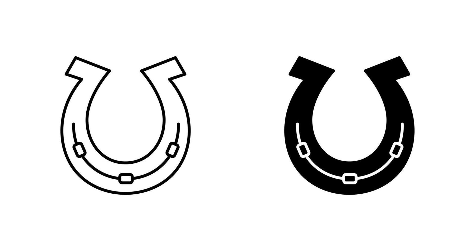 Horse Shoe Vector Icon
