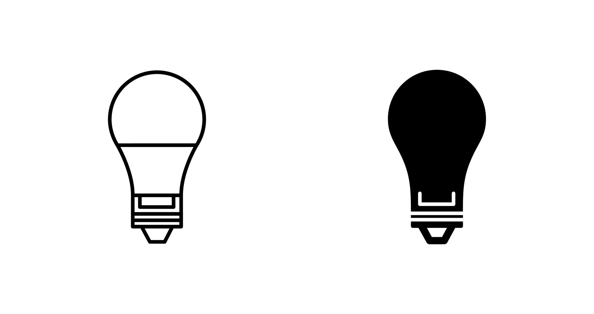 Electric Bulb Vector Icon 22279222 Vector Art at Vecteezy