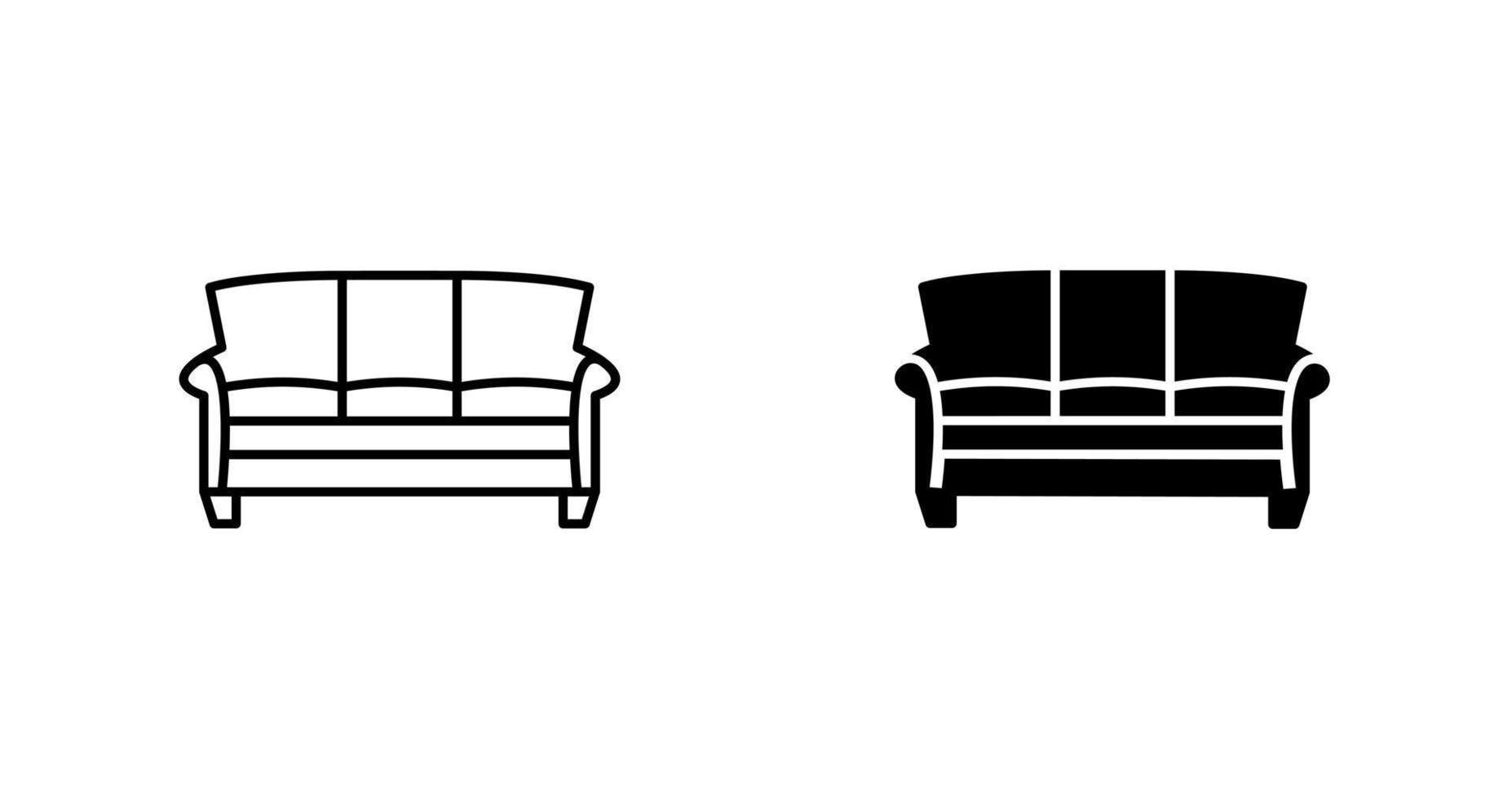 Double Bed Vector Icon