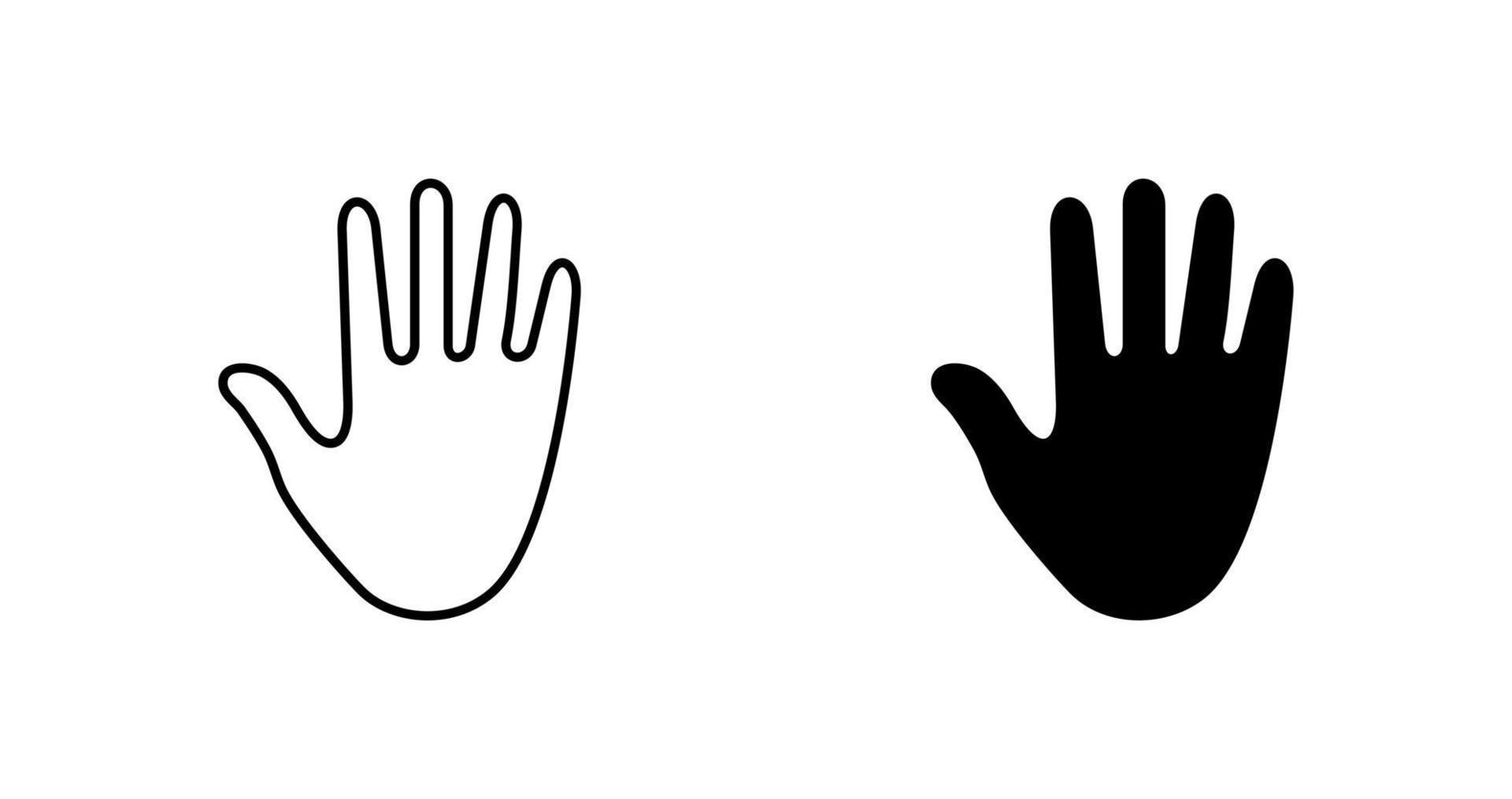 Hand Vector Icon