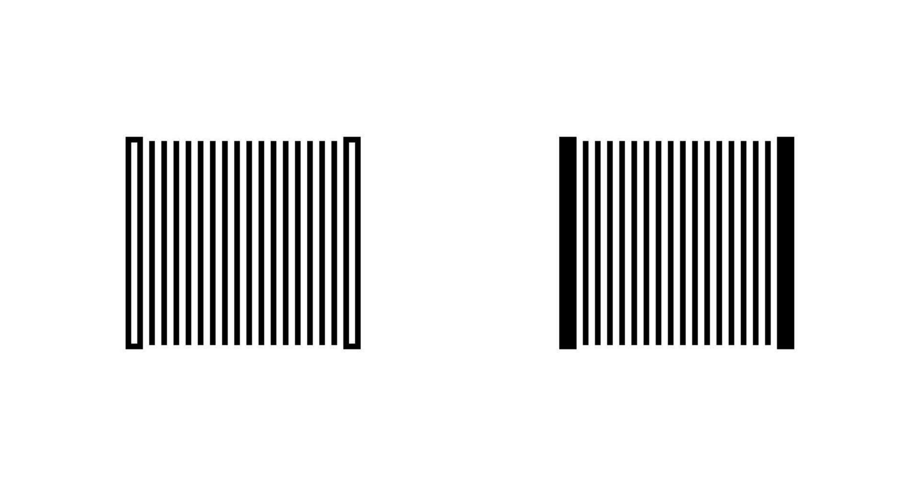 Barcode Vector Icon