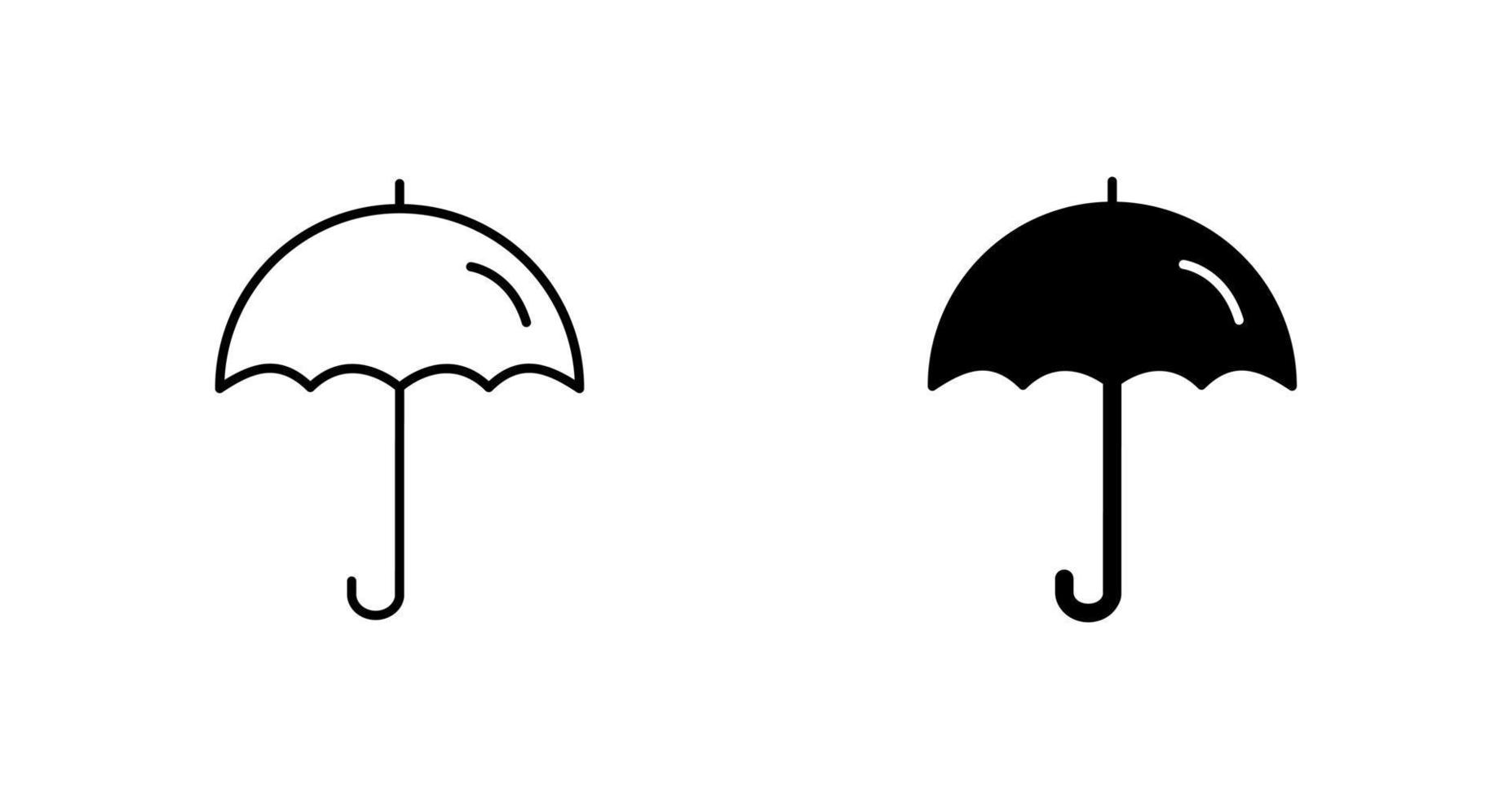 Umbrella Vector Icon