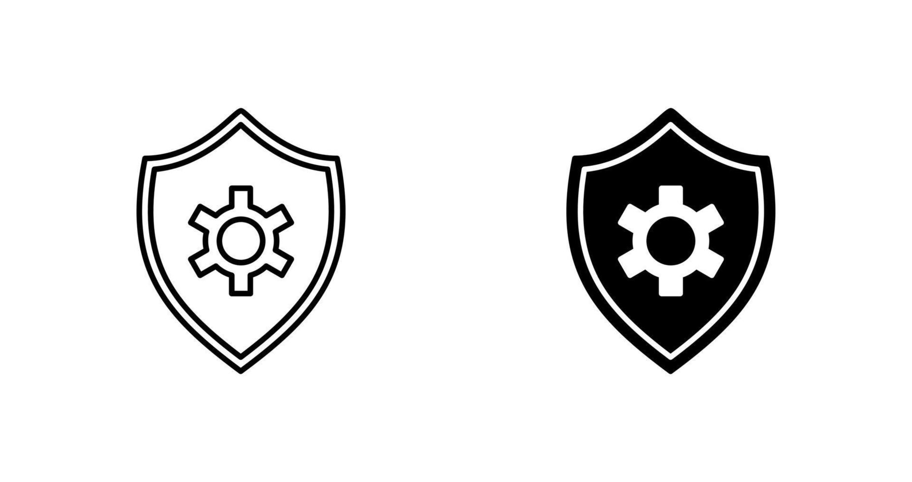 Shield Settings Vector Icon