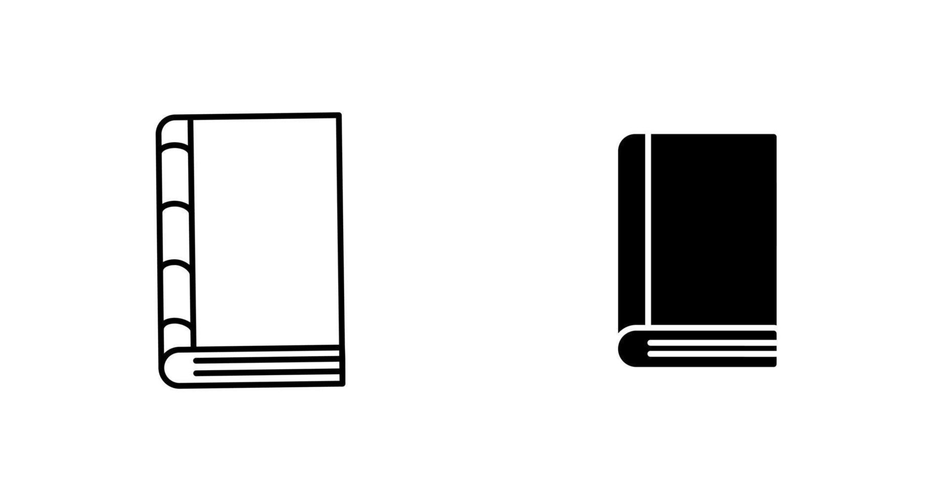 icono de vector de libro