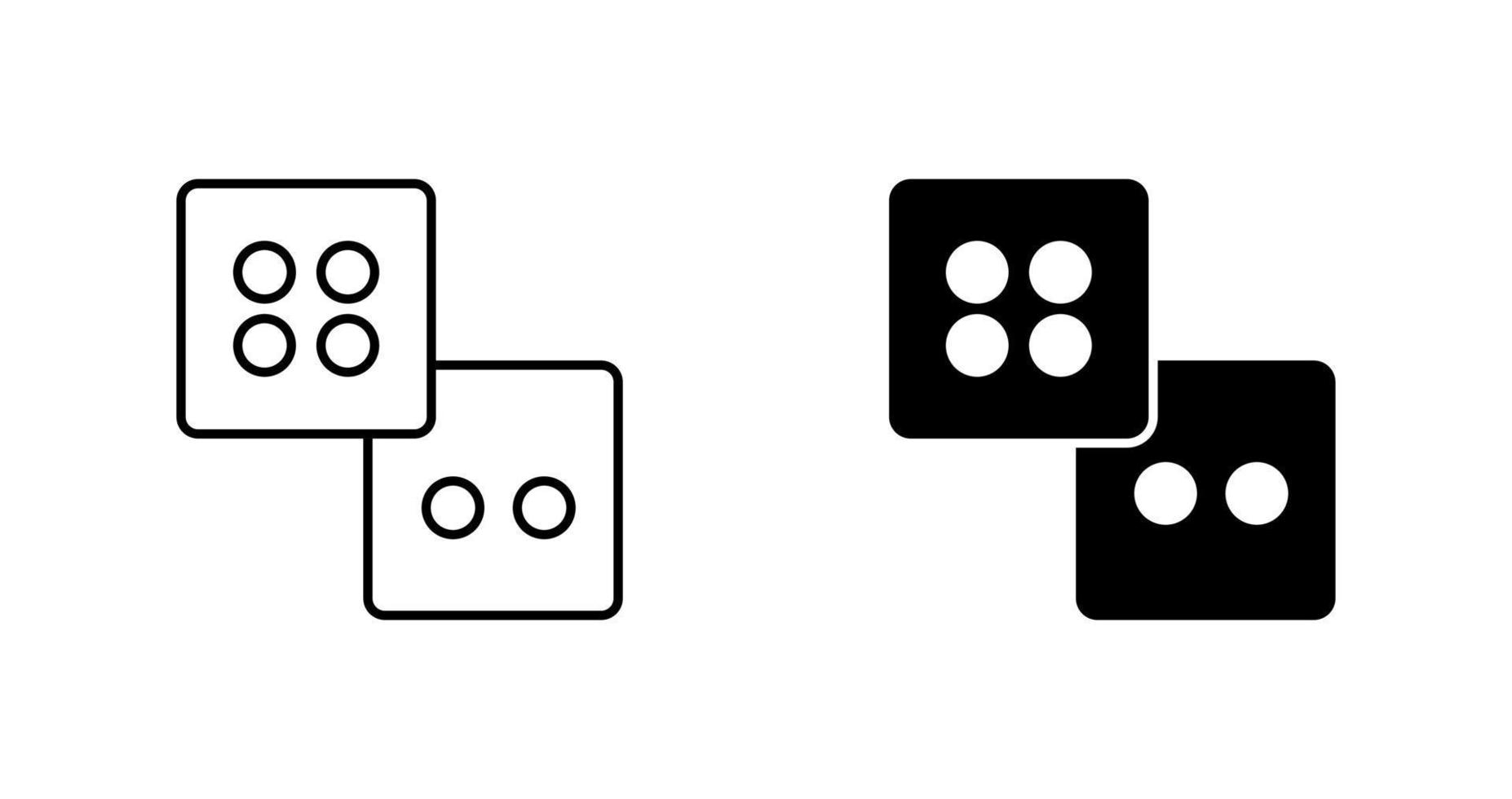 Dice Vector Icon