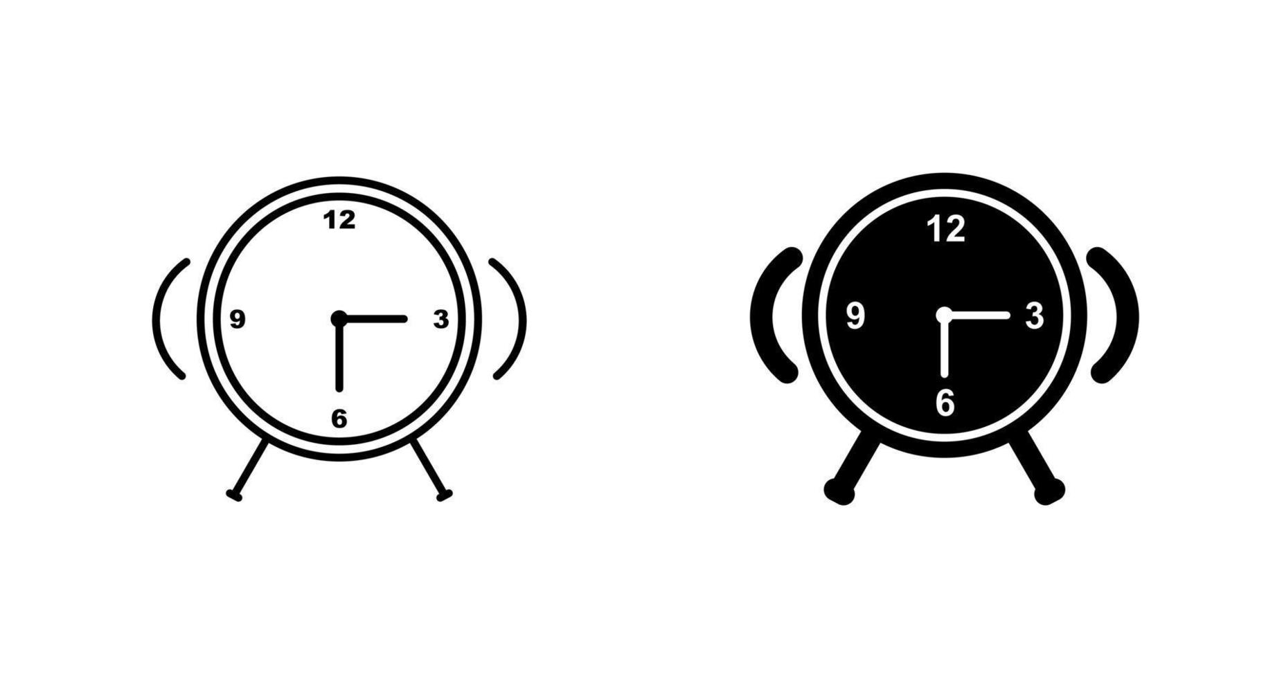 Alarm Clock Vector Icon