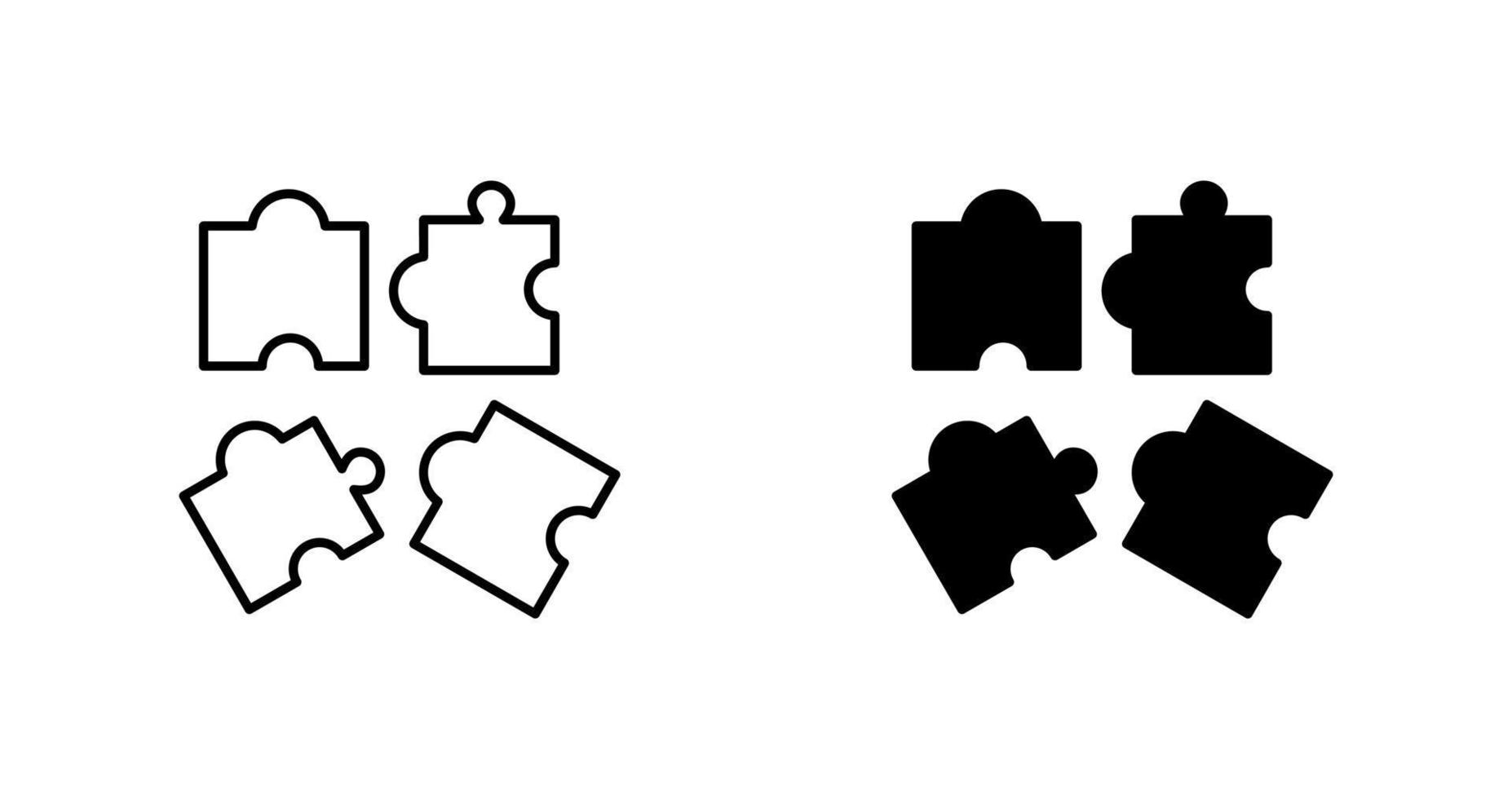 Puzzle Vector Icon