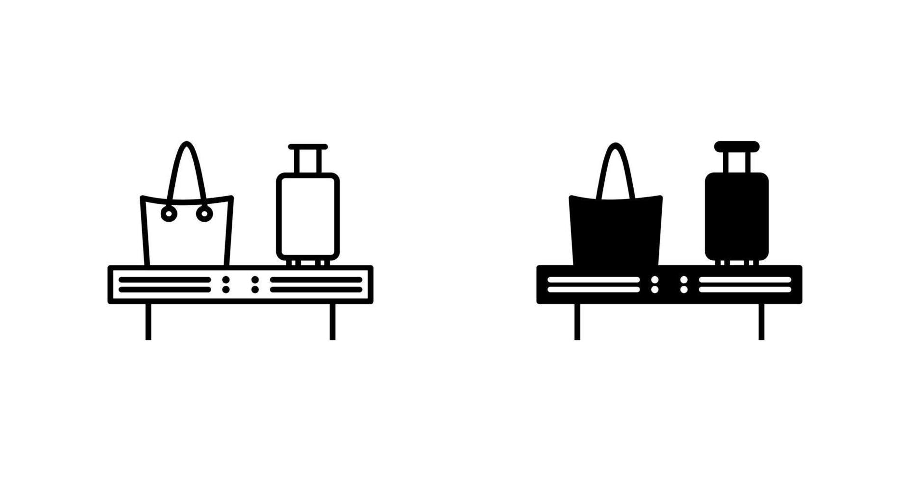 Luggage Carousel Vector Icon