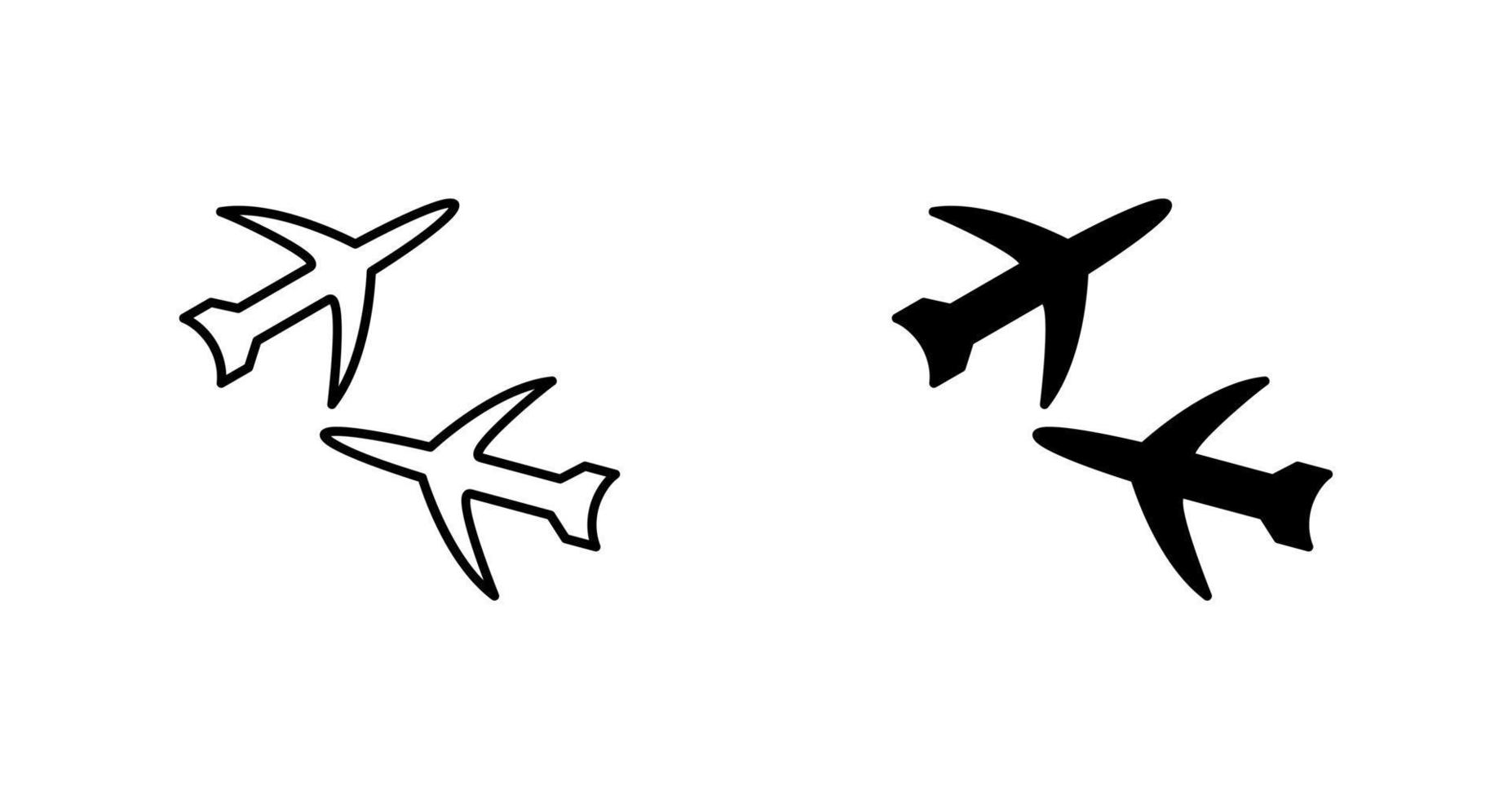 Multiple Flights Vector Icon