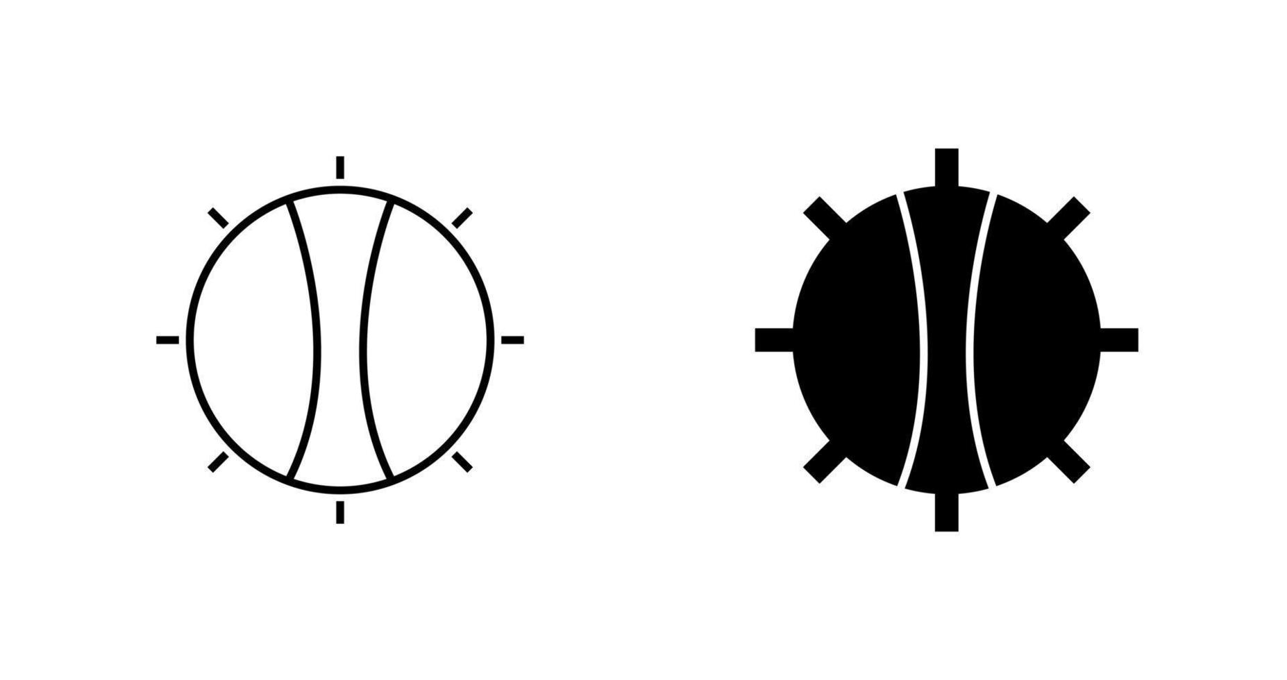 Temperature Knob Vector Icon