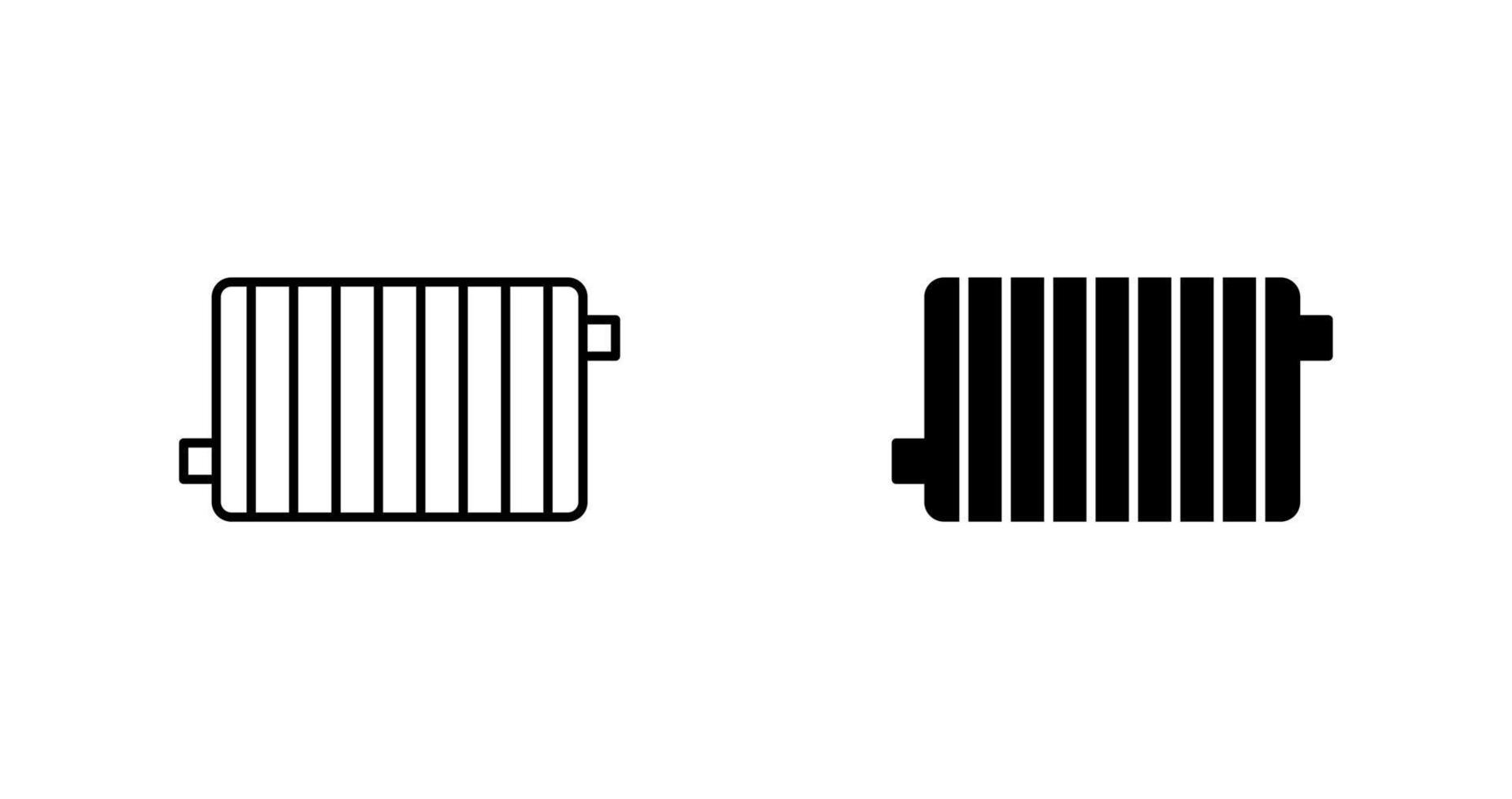Radiator Vector Icon