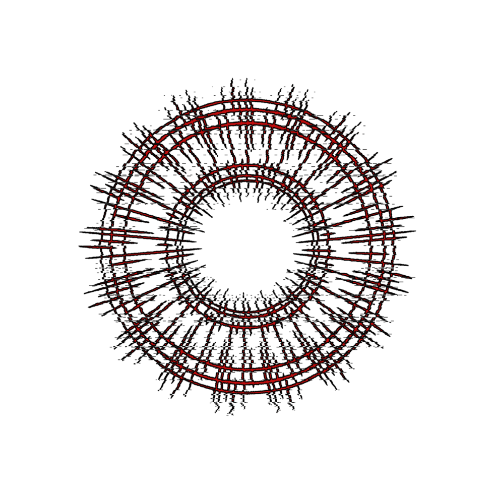 Dark circle art abstract background png