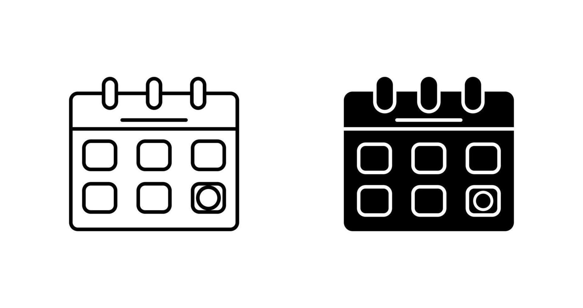 Calendar Vector Icon