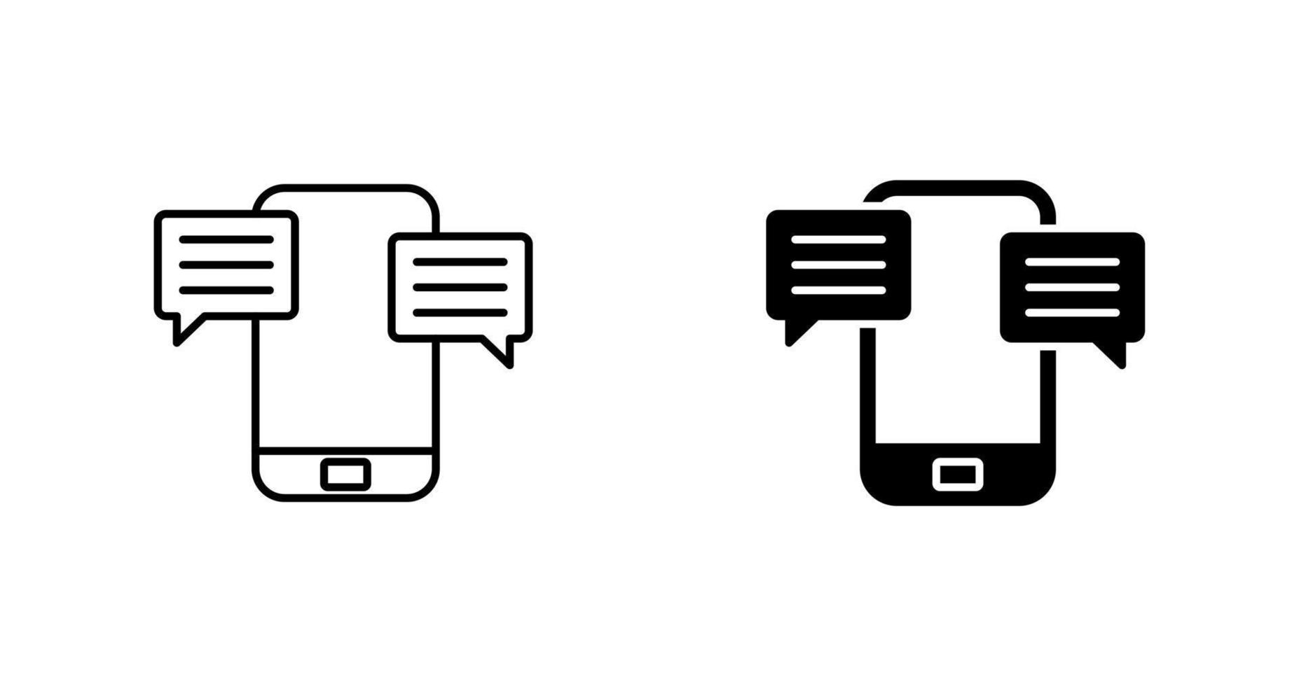 Conversation Vector Icon