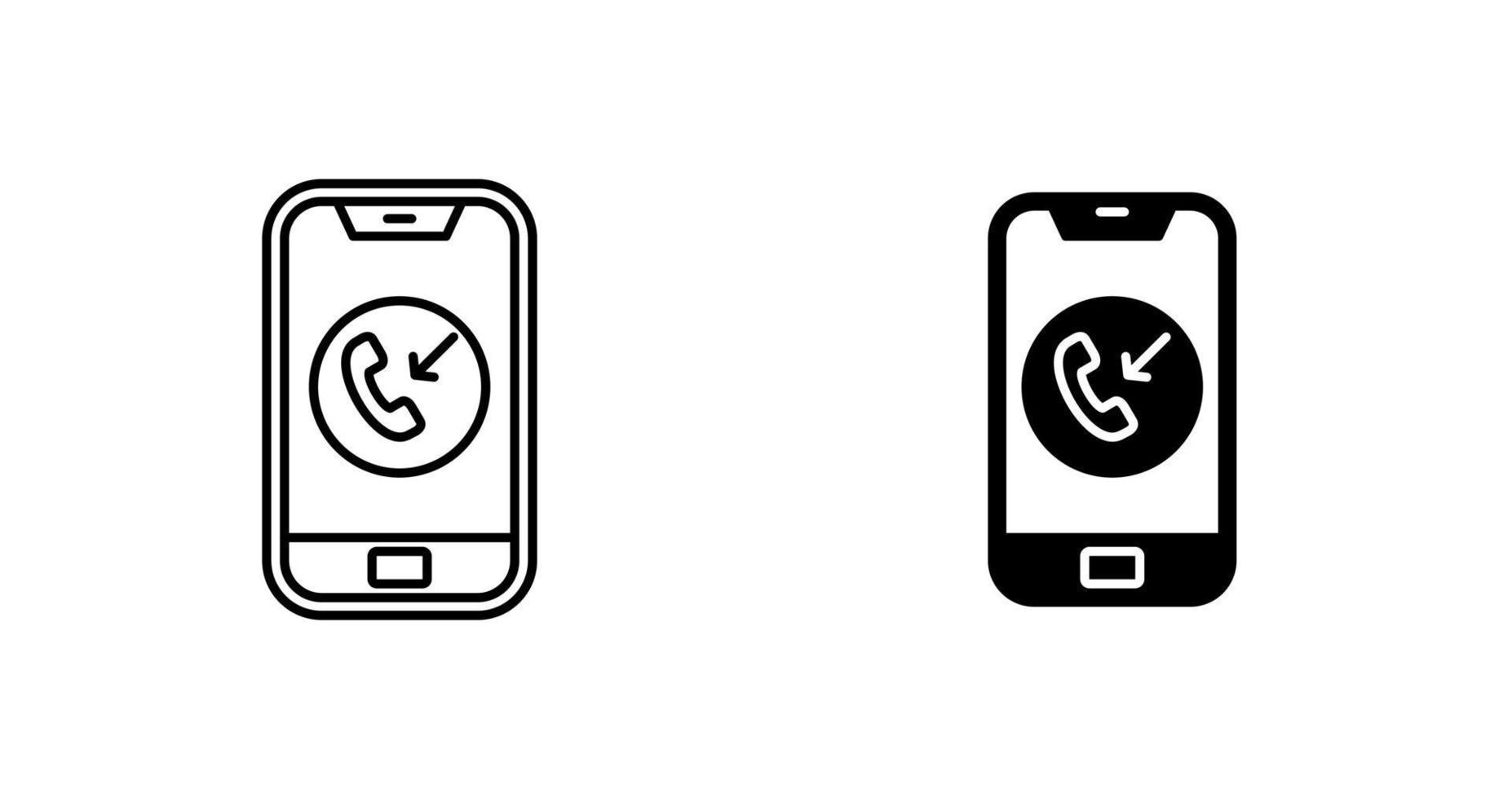 Incoming Call Vector Icon