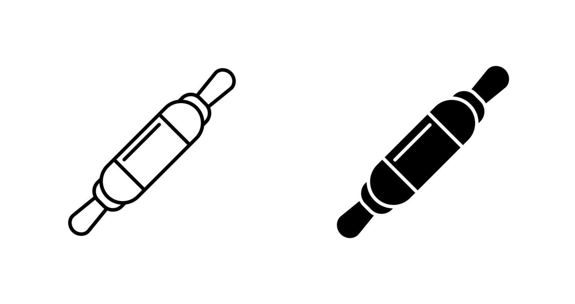 Rolling Pin Vector Icon