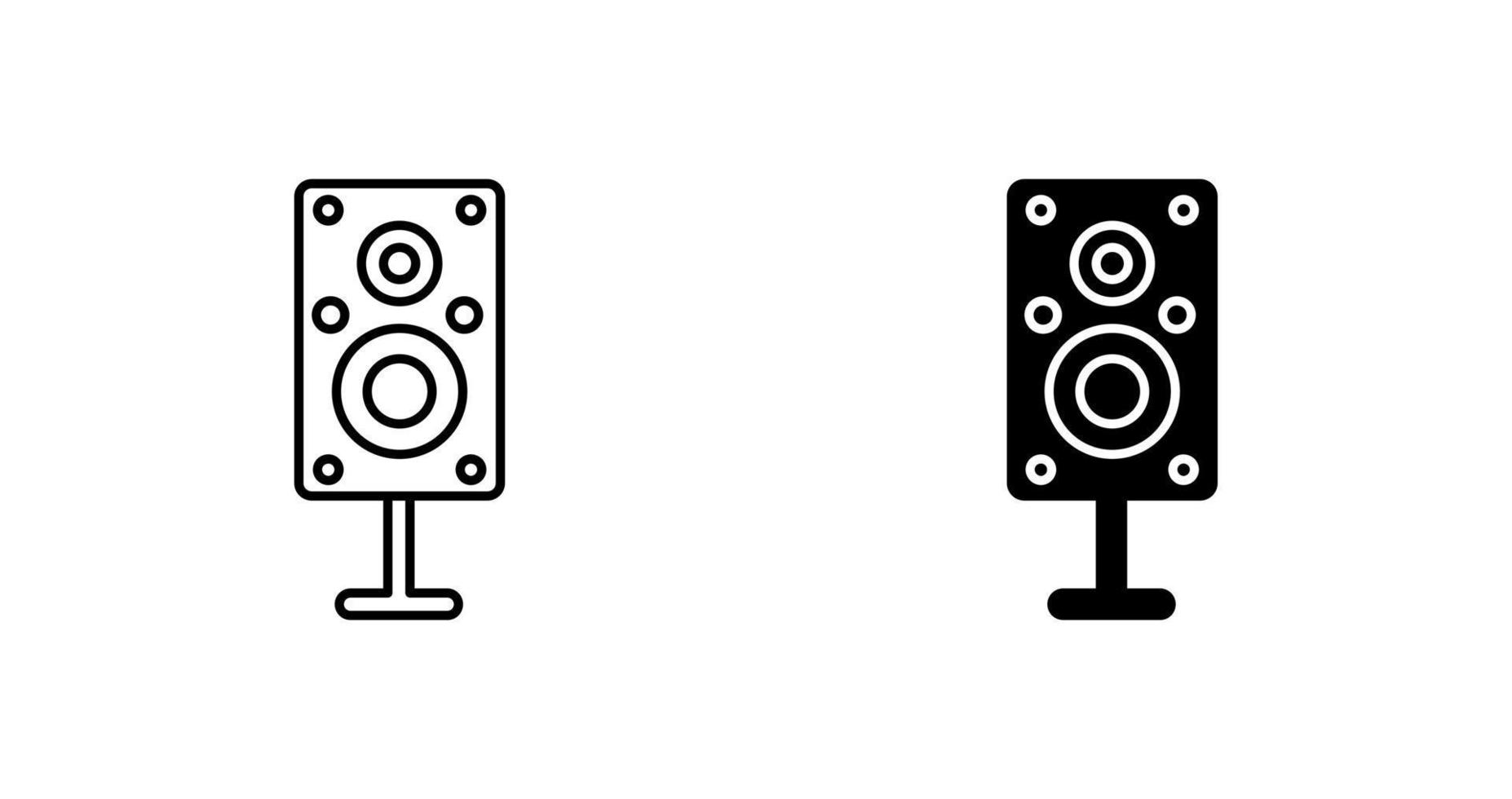 Speakers Vector Icon