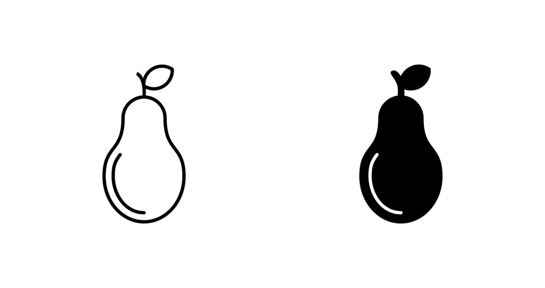 Pear Vector Icon