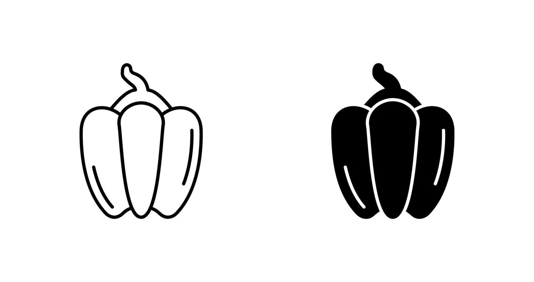 Pepper Vector Icon