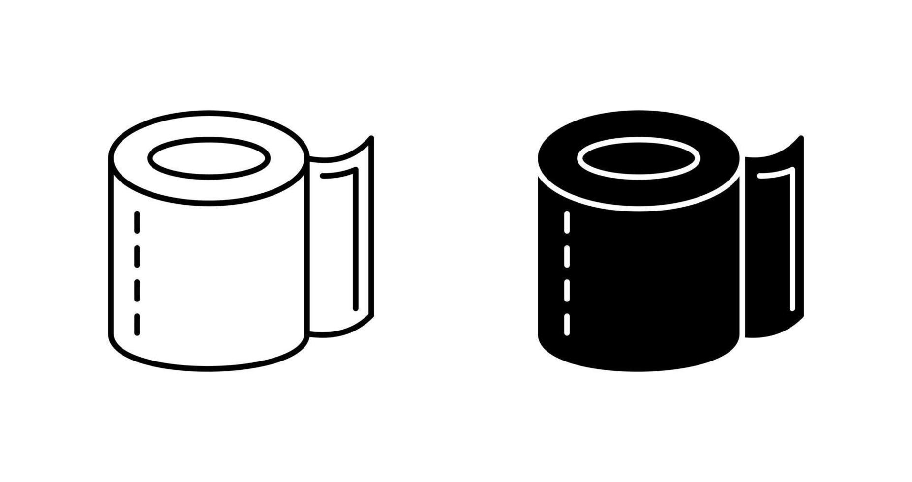 Toilet Paper Vector Icon