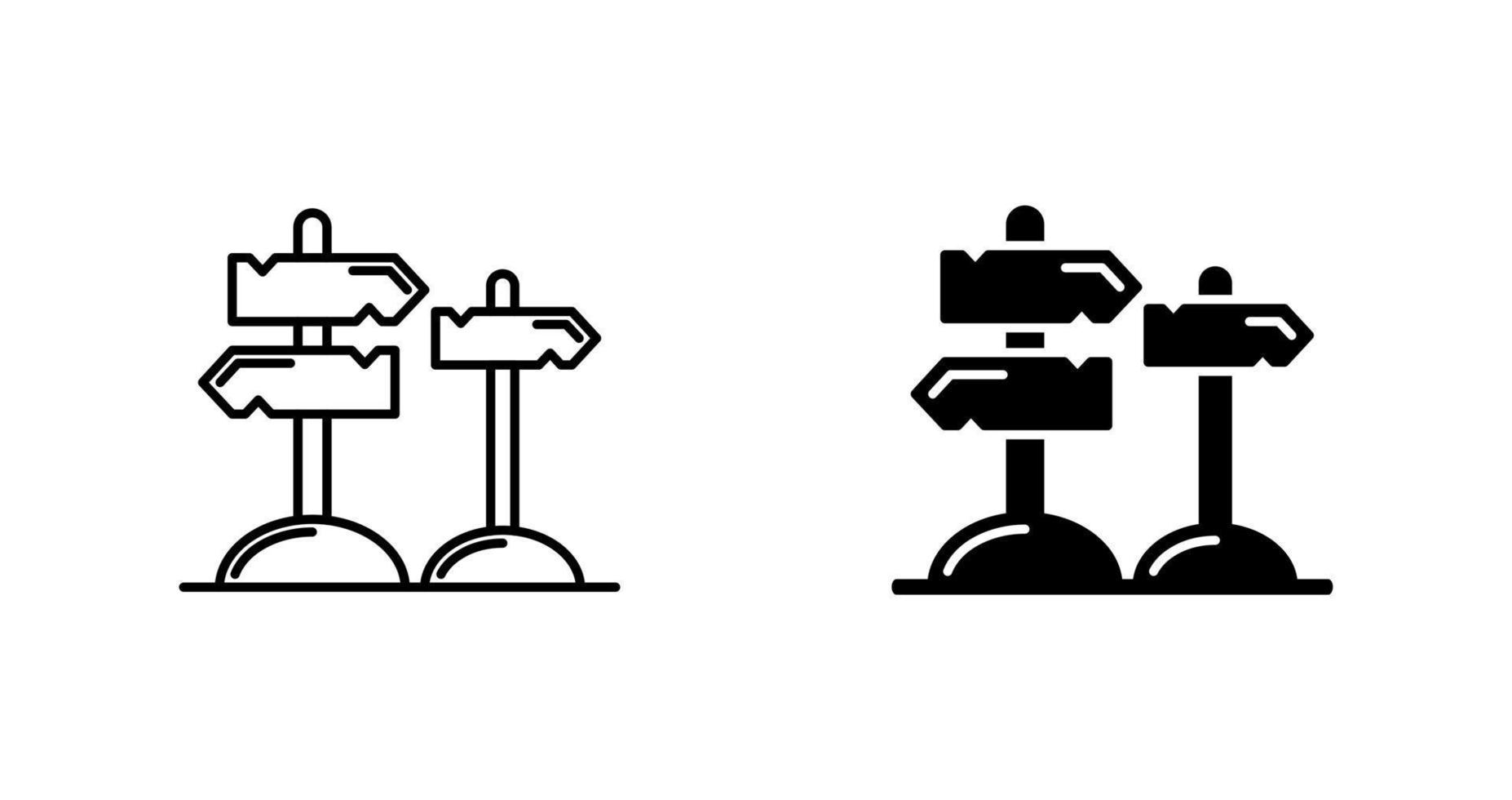 Directions Vector Icon