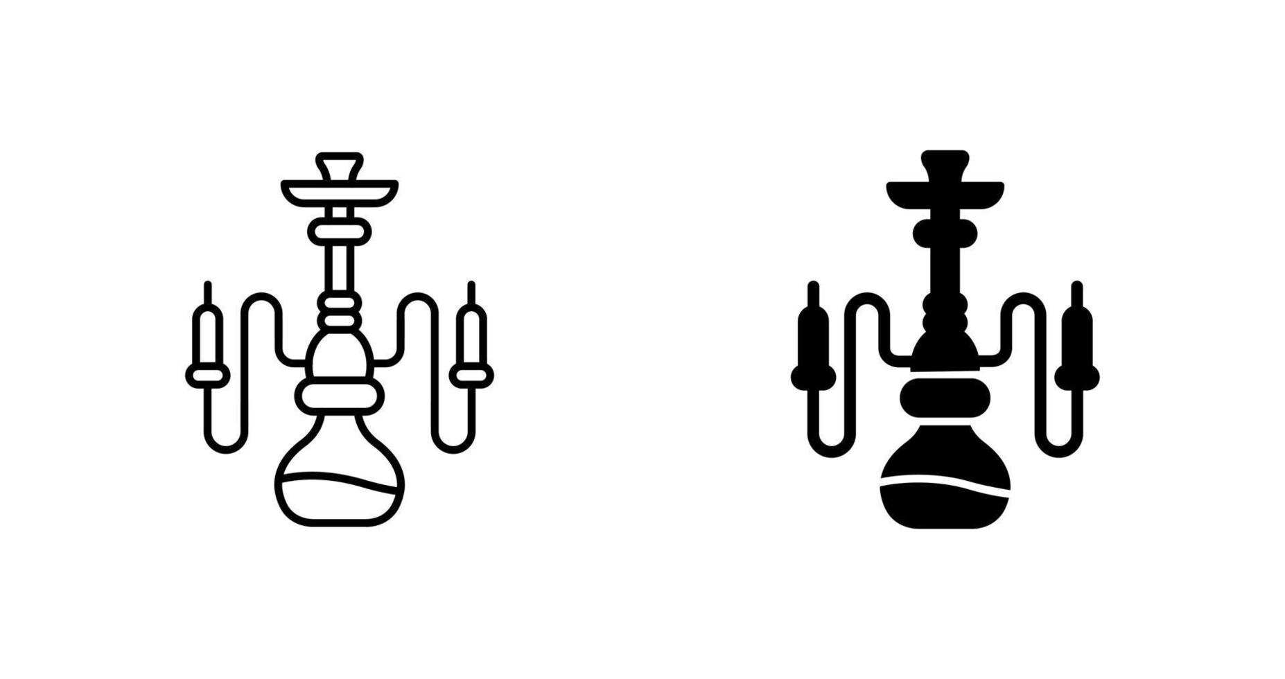 icono de vector de cachimba