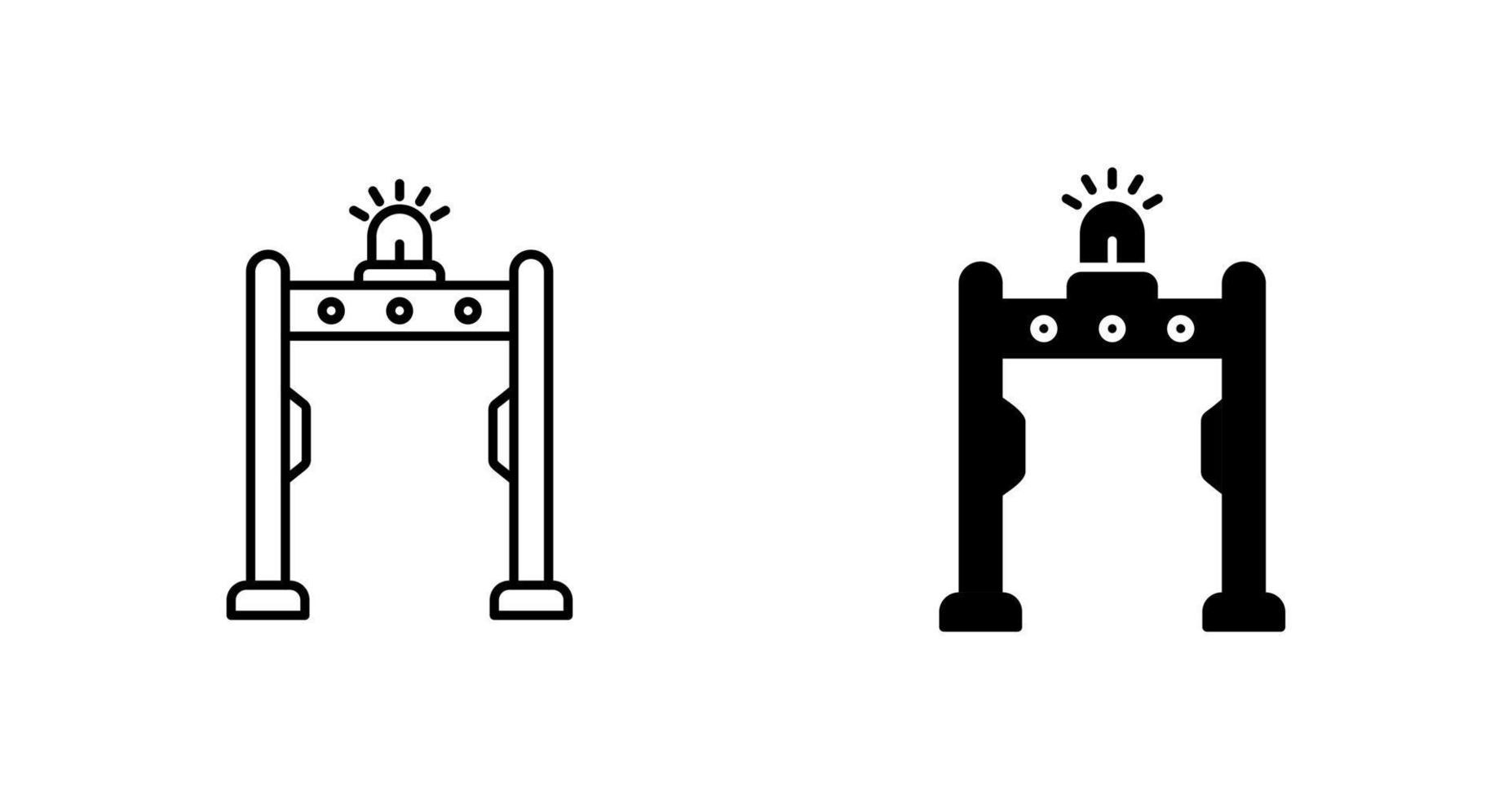 Metal Detector Vector Icon