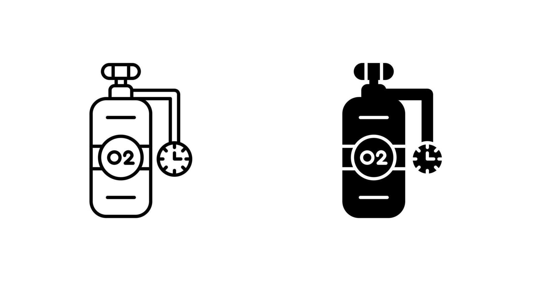 Oxygen Tank Vector Icon