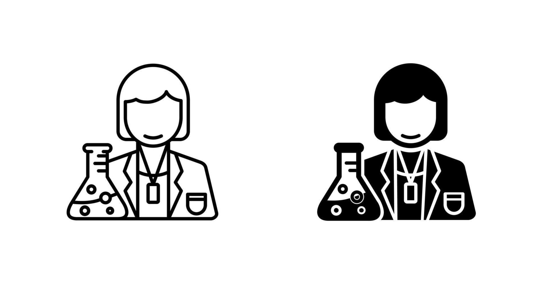 Scientist Vector Icon