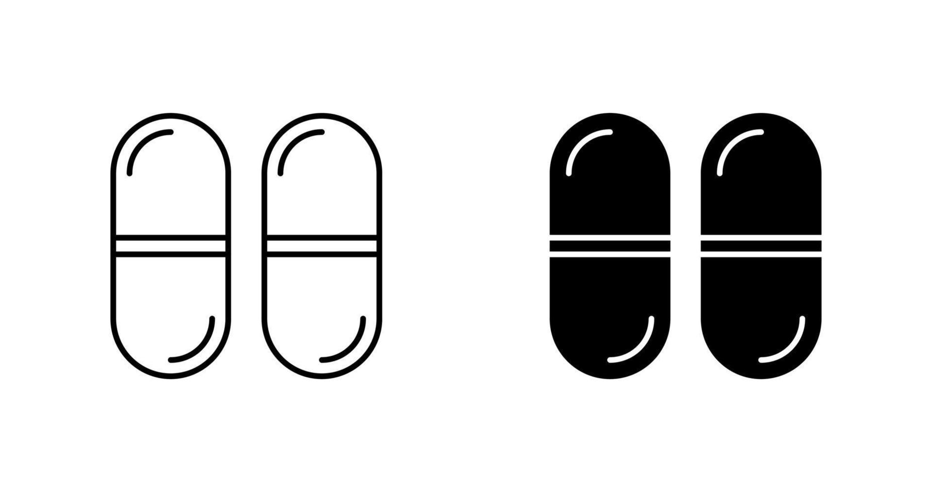 Capsules Vector Icon