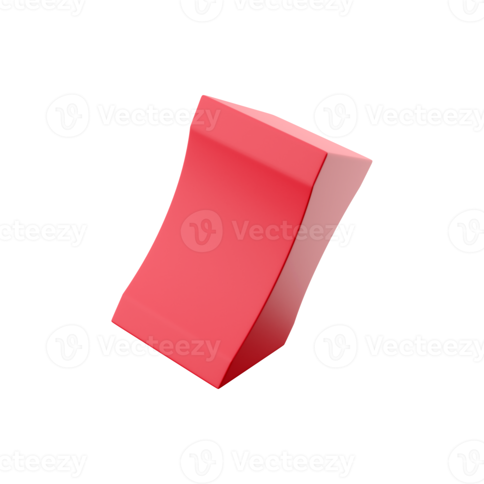 3D rendering of a pink pencil sharpener. 3D rendering pink sharpener illustration. 3D rendering pink sharpener icon png