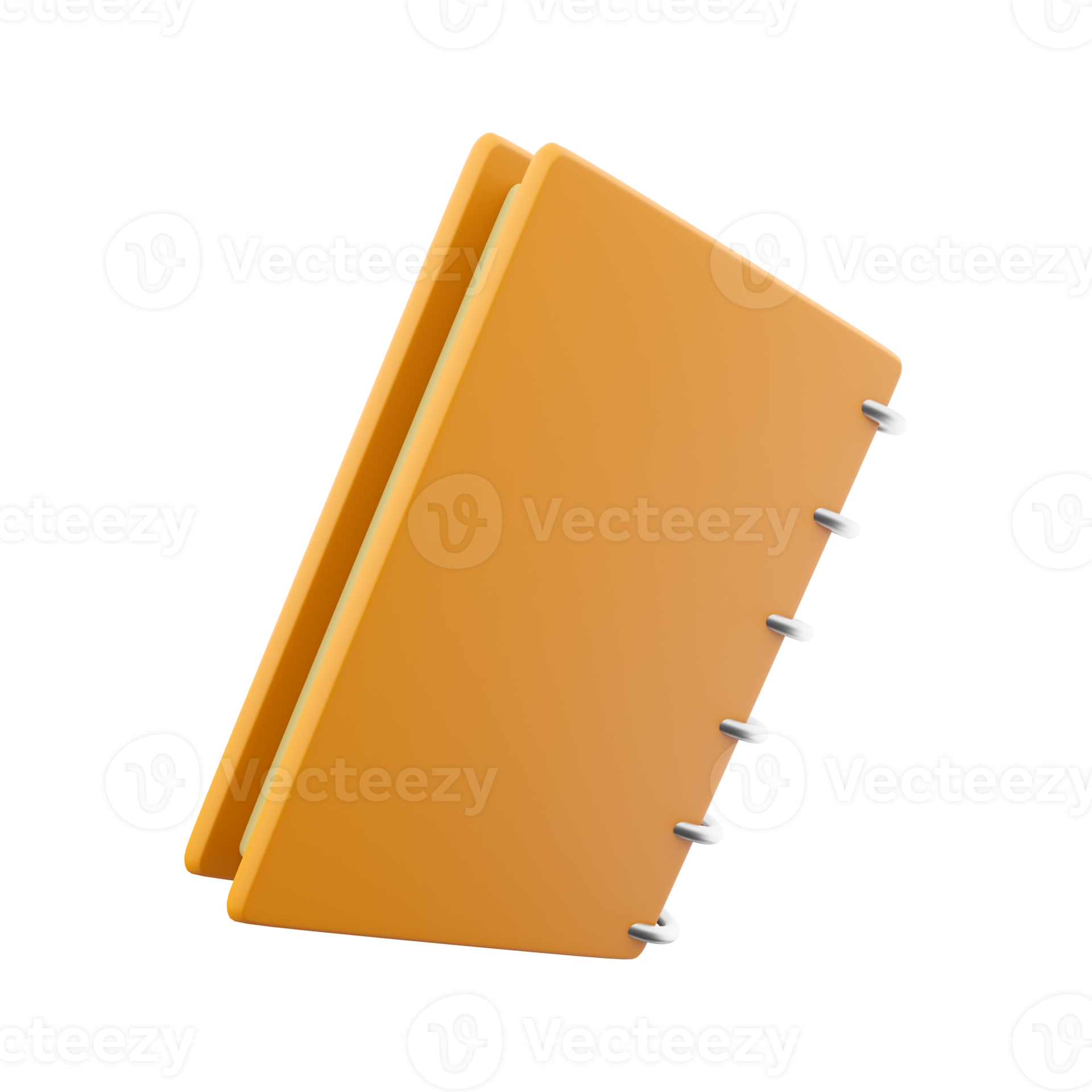 3d render copybook. 3d render notebook. 3d rendering planner on