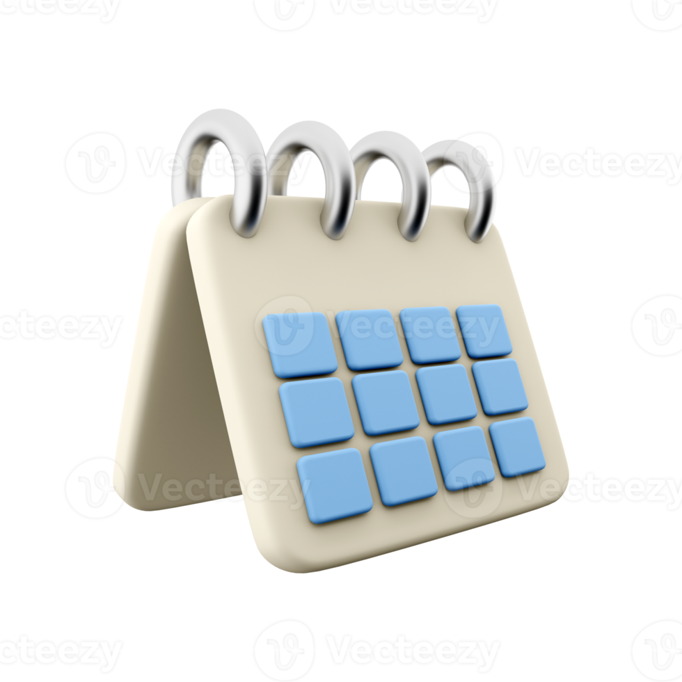 3D education, back to school and school time showing school bell on white background with space for text. 3D rendering school bell, icon png