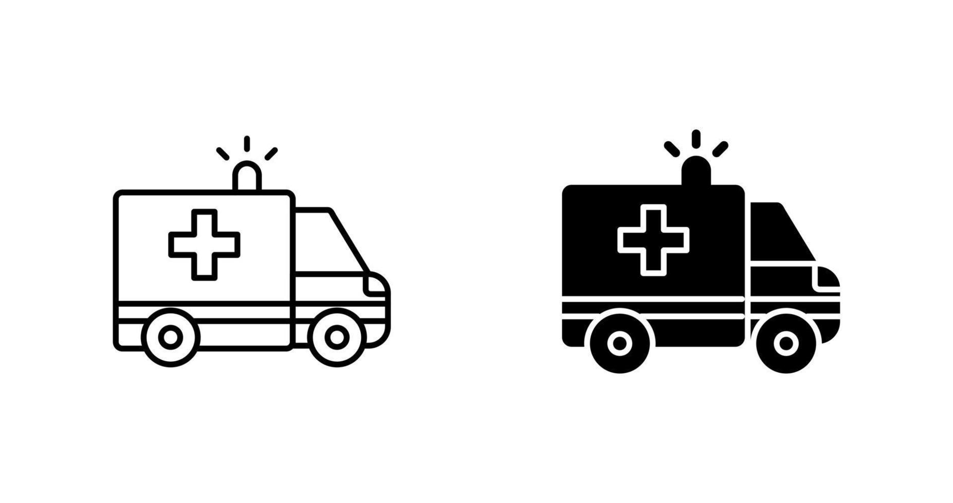 Ambulance Vector Icon